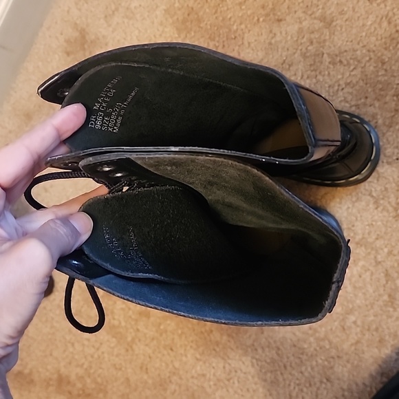 Dr. Martens 20 eyes 9663 Moto Lace-up Boots - Picture 2 of 16